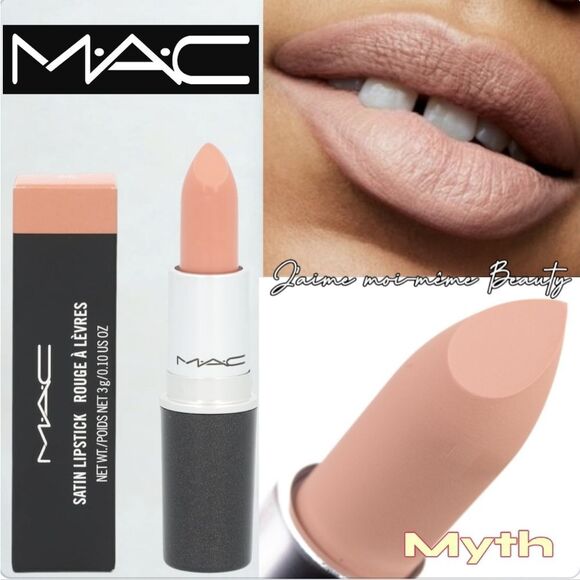 MAC Myth Lipstick ◇Satin Finish◇ Light Neutral Beige